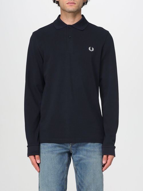 Polo Shirt Men color Blue