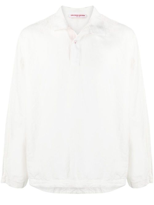 Floral-print short-sleeve shirt - White