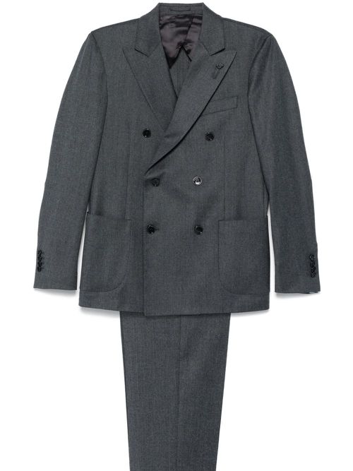 Double-breasted suit - Grey