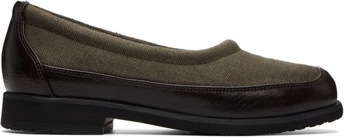 Khaki Bohemian Slipper Loafers