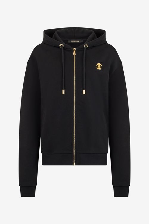 Flaming Rose Print Sweatshirt Hoodie