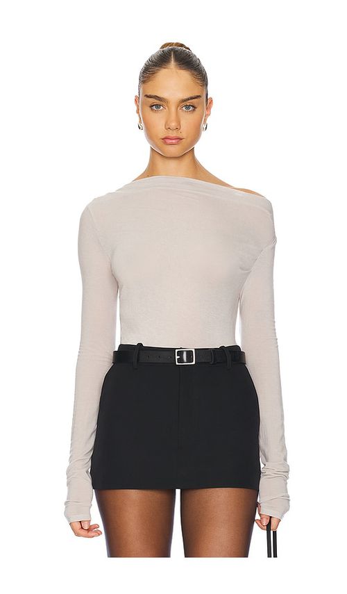 Geel Drew Top in Grey.  XL. Also in L, M