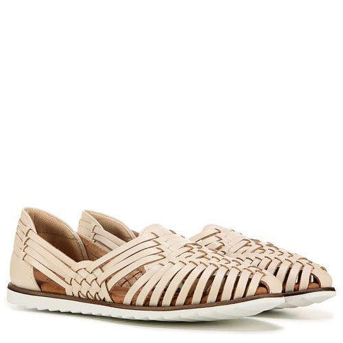 Women's Ranie Huarache Flat Sandals (Cream)