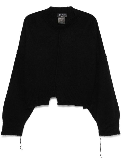 Crew-neck sweater - Black