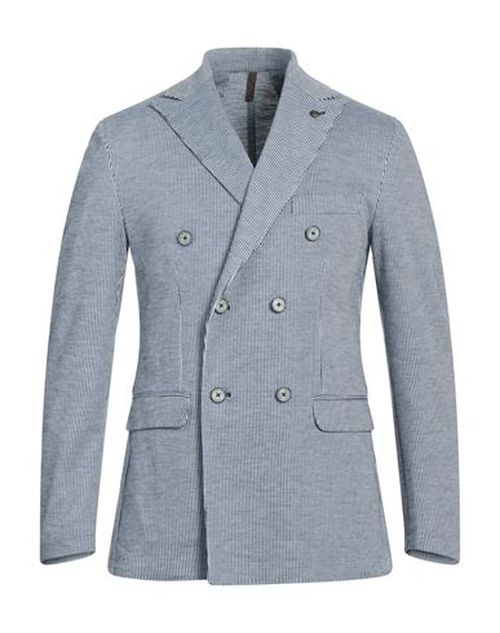 Man Blazer Midnight blue Size 38 Polyester, Cotton, Elastane