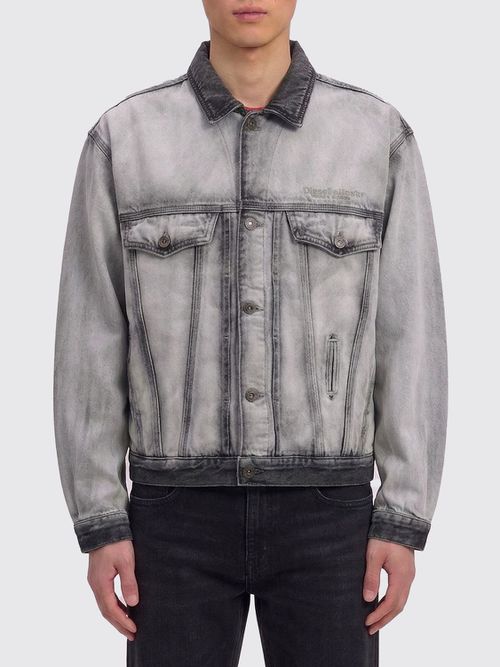 Coat Men color Black
