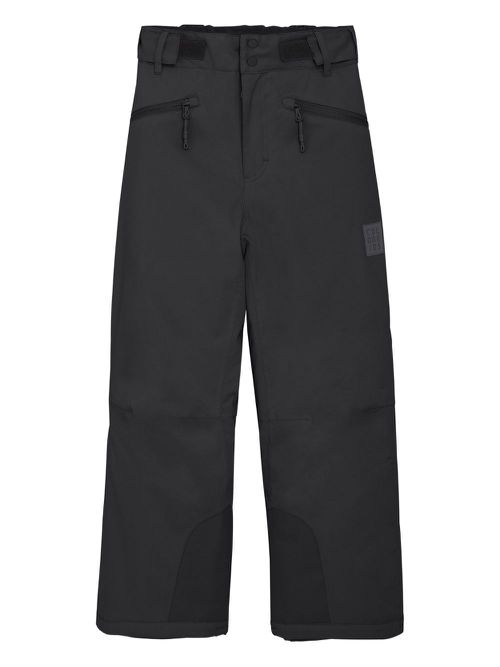 Zip-pockets casual trousers - Black
