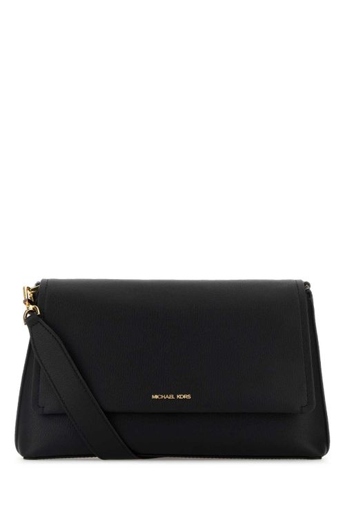 Messenger Crossbody Bag — Black