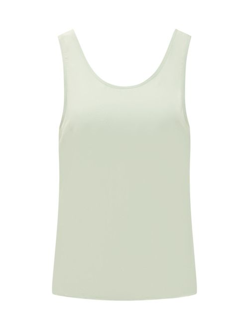 Light Green Scoop Neck Top