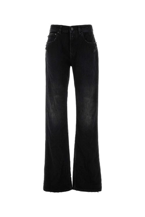City Straight Jeans — Black