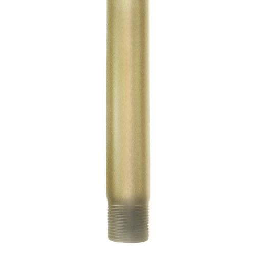 Soft Brass Downrod from the Fan Accessories Collection
