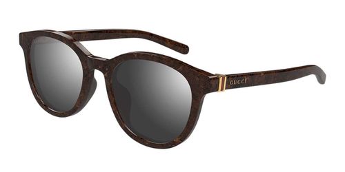 Gucci GG1674SK Asian Fit 003 Men's Sunglasses Brown