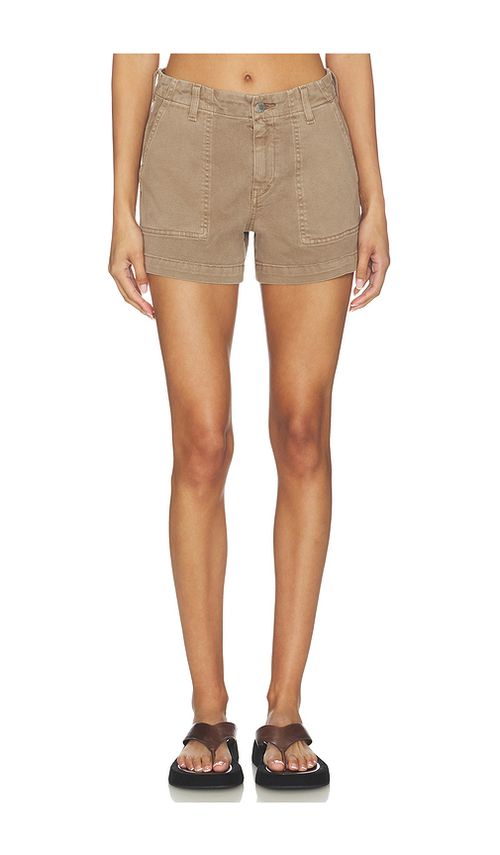 AG Jeans Analeigh Short in Taupe. - 25 also