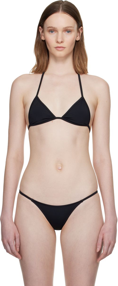 Black Adina Bikini Top