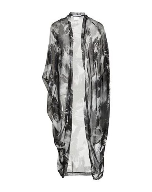 Woman Overcoat & Trench Coat Grey Size ONESIZE Polyester