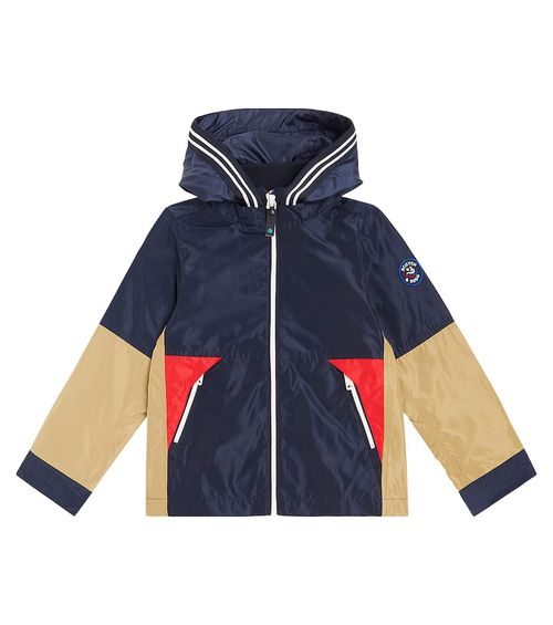 Scotch & Soda Kids Colorblocked technical jacket