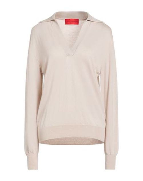 Woman Sweater Beige Size 10 Silk, Cashmere