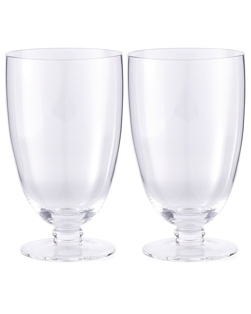 Set of 2 Kit Kemp Glassware Flow Tumblers