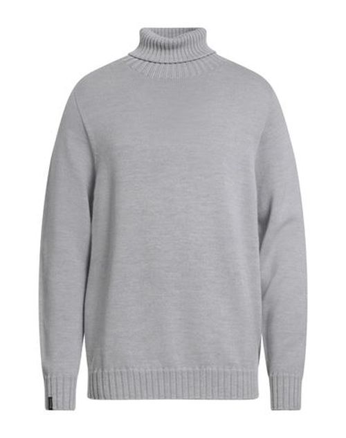 Man Turtleneck Light grey Size 44 Merino Wool
