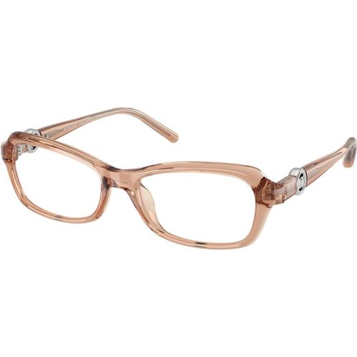 Michael Kors Mujer Michael Kors MK4182U HAKONE 4051 Monturas ópticas Inyectado Marrón Transparente Redonda Norma