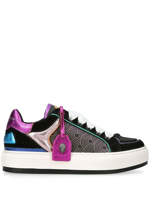 Southbank Tag panelled sneakers - Black