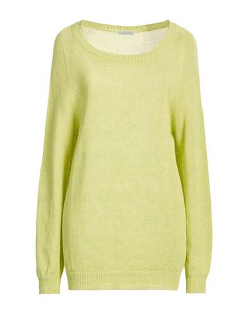 Woman Sweater Light green Size 8 Linen, Cotton