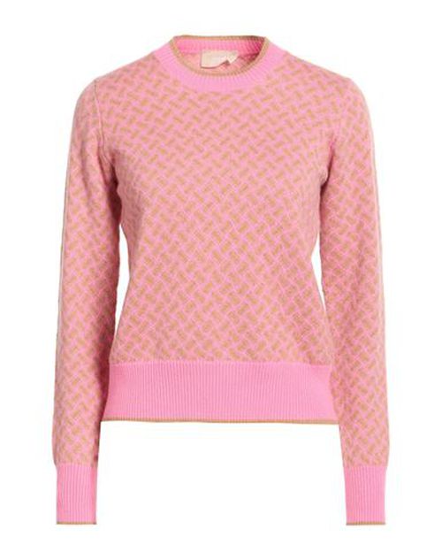 Woman Sweater Light pink Size L Cashmere