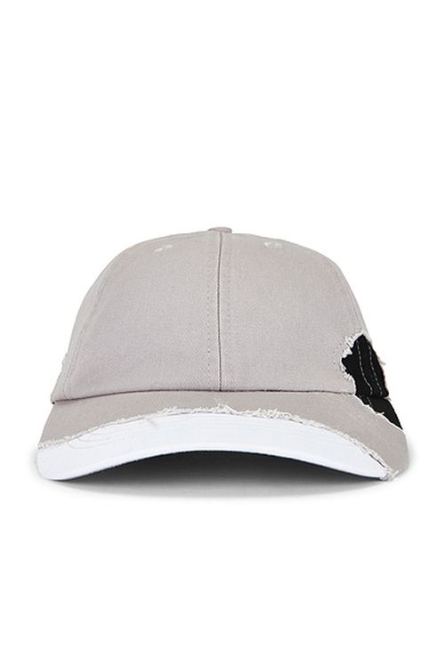 Spencer Badu Camo Cap in Multi - White. a