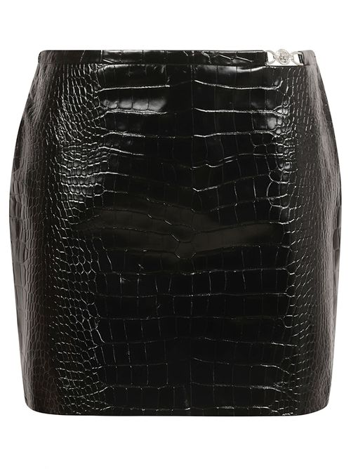 Back Zip Skinned Skirt