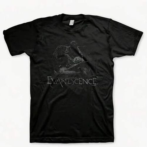 Retro Evanescence Band Gothic Rock Album Graphic Print Tee,Casual Print,Comfortable And Versatile,Pure Cotton 220g Printed T-Shirt,Unisex Style