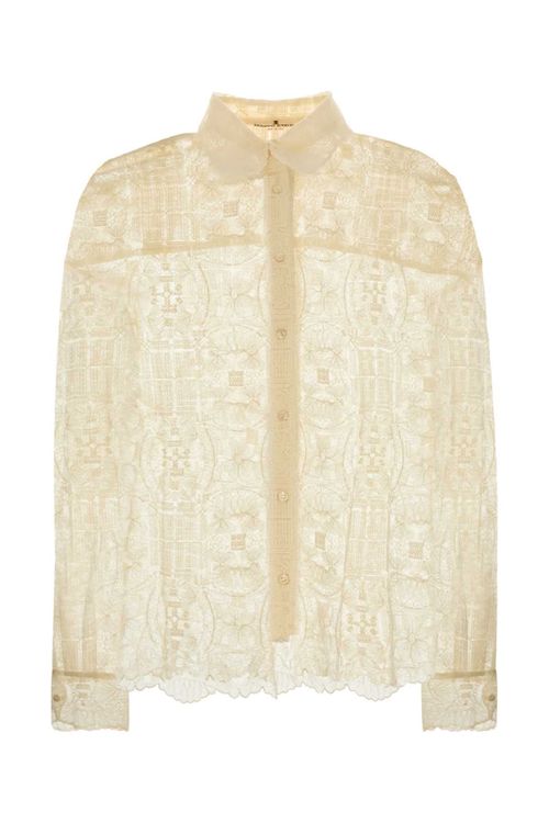Pizzo Shirt — Ivory