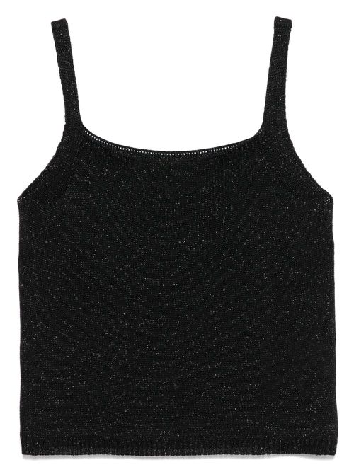Sleeveless top - Black