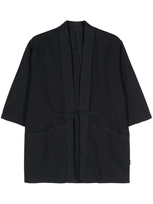 5088 organic cotton-blend jacket - Blue