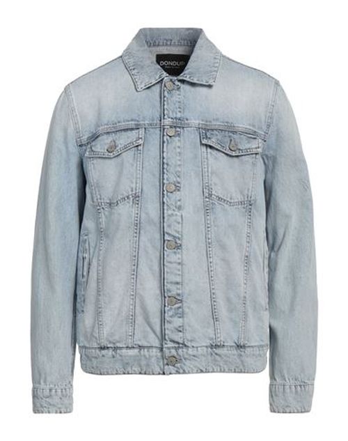 Man Denim outerwear Blue Size 42 Cotton, Recycled cotton