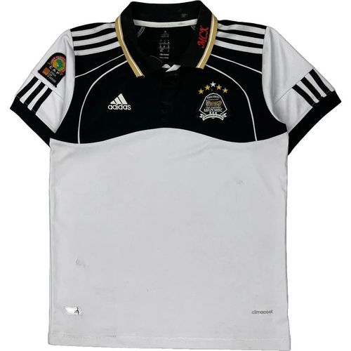 Tp Mazembe Adidas Football Shirt - Medium Black & White Polyester