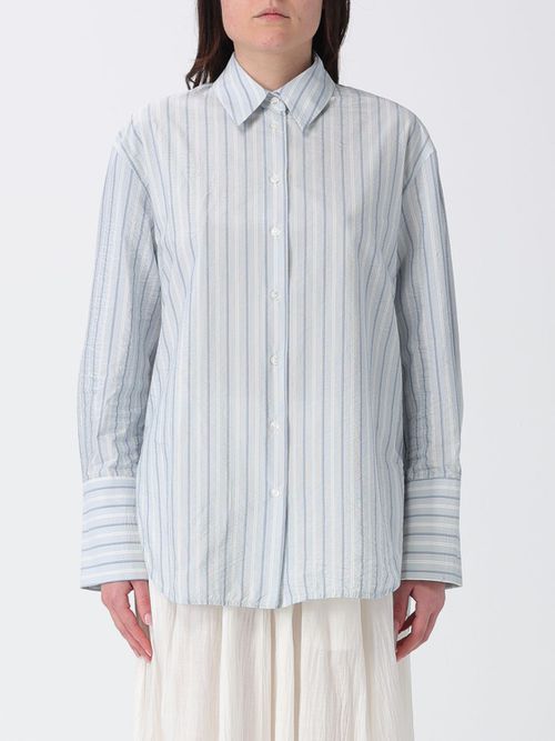 Shirt Woman color Gnawed Blue