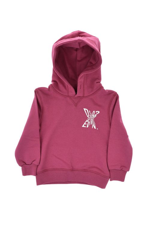 Girls Pink Logo Hoodie