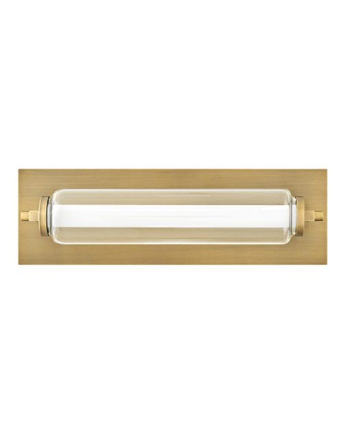 Lacquered Brass LED Vanity from the Lucien Collection