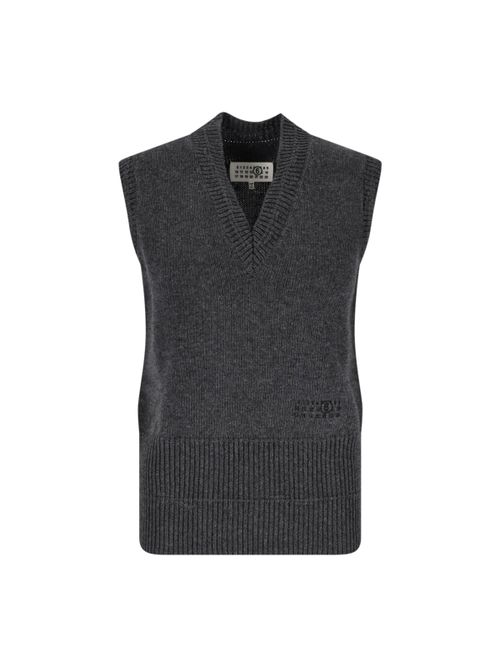 Wool-Blend Knit Sweater for Women