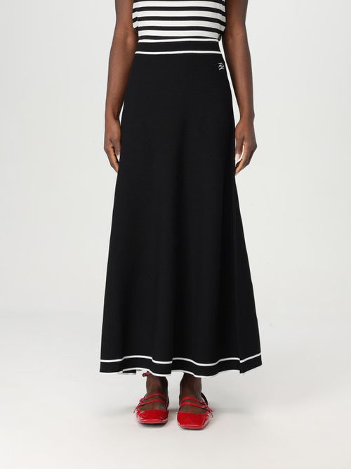 Skirt Woman color Black