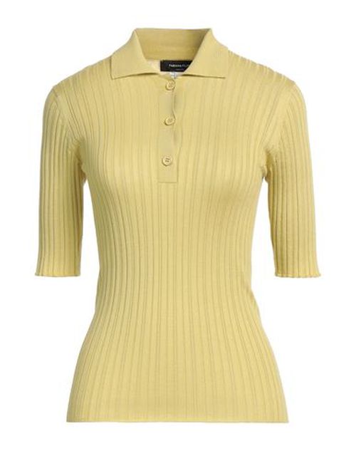 Fabiana Filippi Woman Sweater Yellow Size 4 Silk, Cotton
