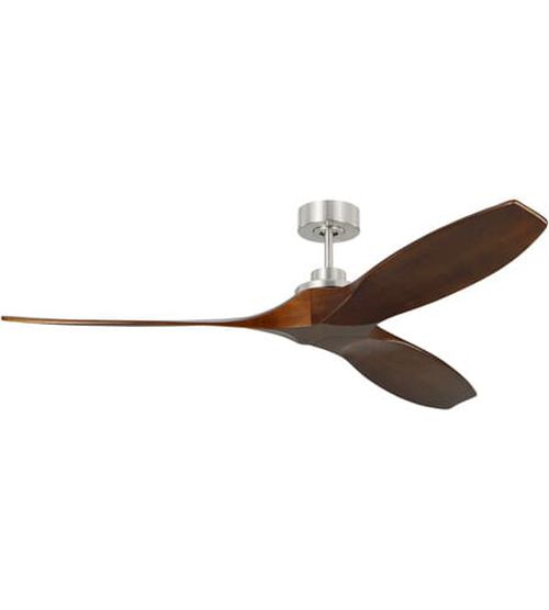 Collins Smart 60" Indoor/Outdoor Ceiling Fan in Brushed Stee