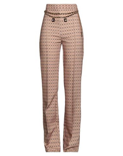 Woman Pants Sand Size 4 Polyester, Elastane