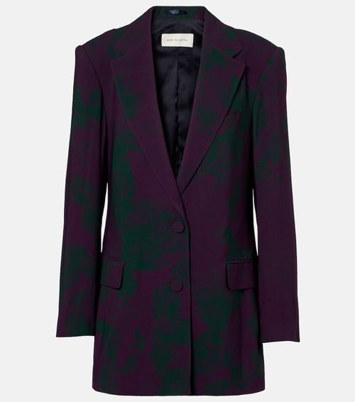 Printed blazer