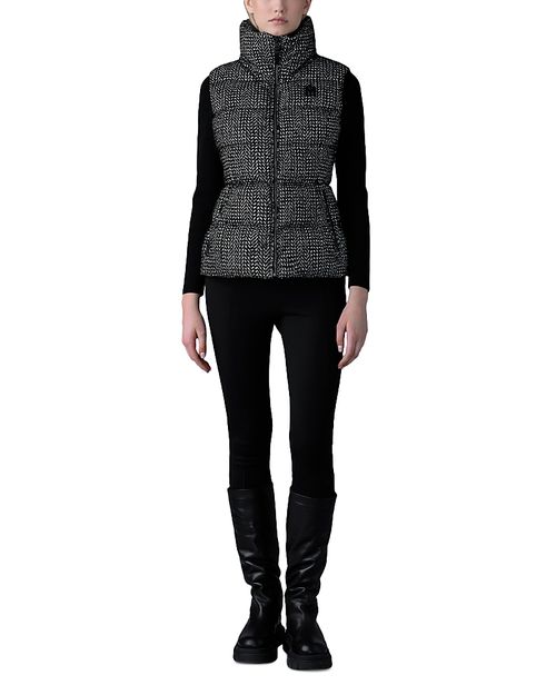 Chaya Flocked Light Down Vest