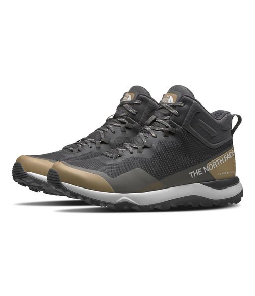 Men's Activist Mid Futurelight Trail Hiking Boots In Asphalt Grey/moab