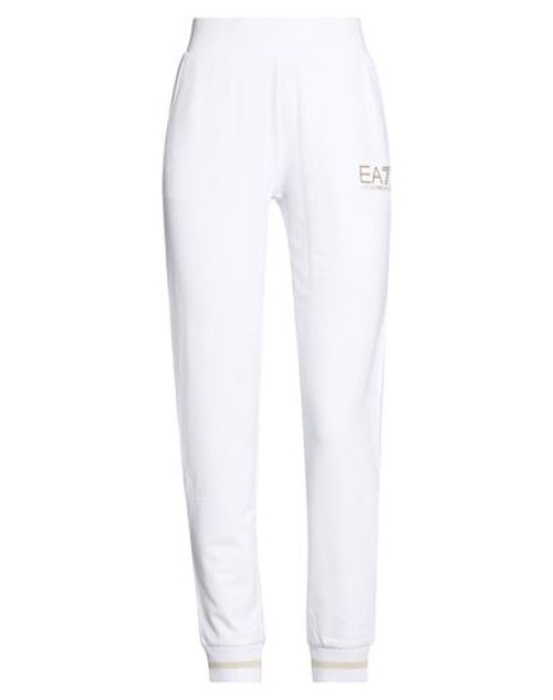 Woman Pants White Size XS Cotton, Elastane, Polyester, Metallic fiber