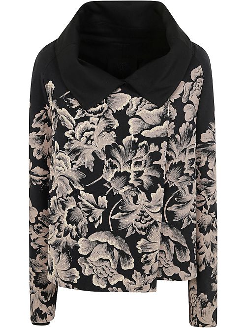 Ibrigu Double Print & Embroidered Jacket