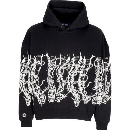 Men's Hoodie Barbed Wire Hoodie Black