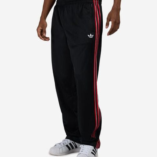 Men's Firebird Loose Pinstripes Track Pants in Black